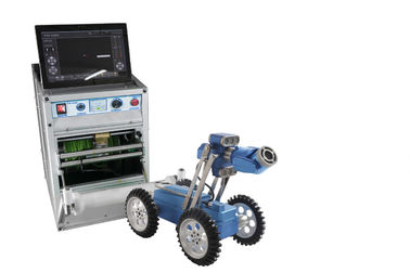 IP68 Waterproof Pipe Crawler Robot Cable Transmitting Synchronically Inspection System