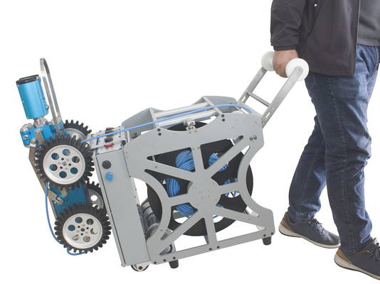 CCTV 1500mm Robotic Crawler Pipe Inspection System 1024*768 Resolution