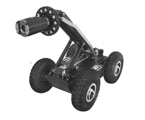 Robot CCTV Crawler Sewer Camera Systems 500 Meter Auto Cable Reel