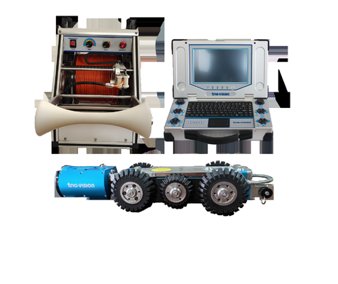 Sewer Pipe inspection Crawler Robot With High Definition Camera wireless control