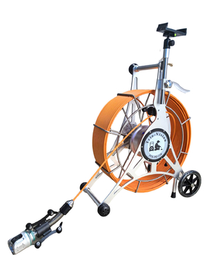 Accurate Sewer Inspection Camera For Pipeline Inspections Pushrod Camera Small Pipe Diameter