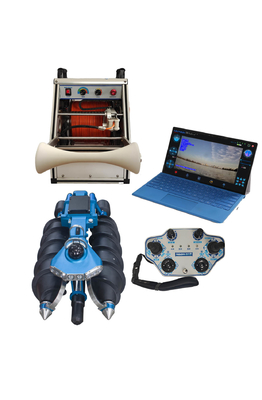 Amphibious Screw type CCTV and sonar sewer/water pipe inspection camera system