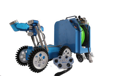 Robotic CCTV Pipe Inspection Equipment With Lightweight Manual Cable Reel