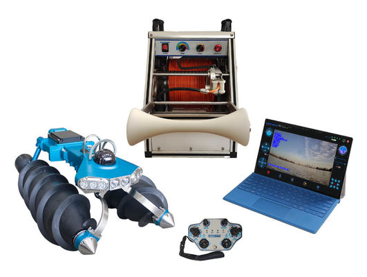 Caméra à inclination générale à 360° pour la vidéosurveillance et le système d'inspection des conduites d'égout et d'eau au sonar 600 mm de diamètre