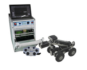 Black CCTV Pipe Inspection Equipment , Underground Drain Inspection Camera