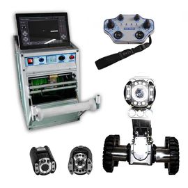 Weatherproof CCTV Pipe Inspection Equipment With 12.1 Inch Touch LCD Display Controller