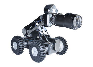 Drain CCTV Pipe Inspection Equipment With Crawler , Lens , Cable Reel