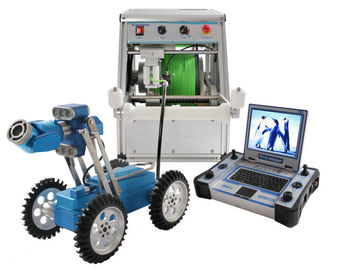 Powerful Crawler Drive Pipe Crawler Robot For Inspecting Pipelines 150-1500mm Diameter