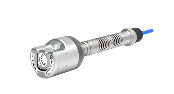 30-150mm Fiberglass Pushrod Cable CCTV Inspection Camera With Pan Tilt Camera