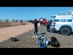 Système d'inspection de canalisations par robotique sur chenilles CCTV 1500mm Résolution 1024*768